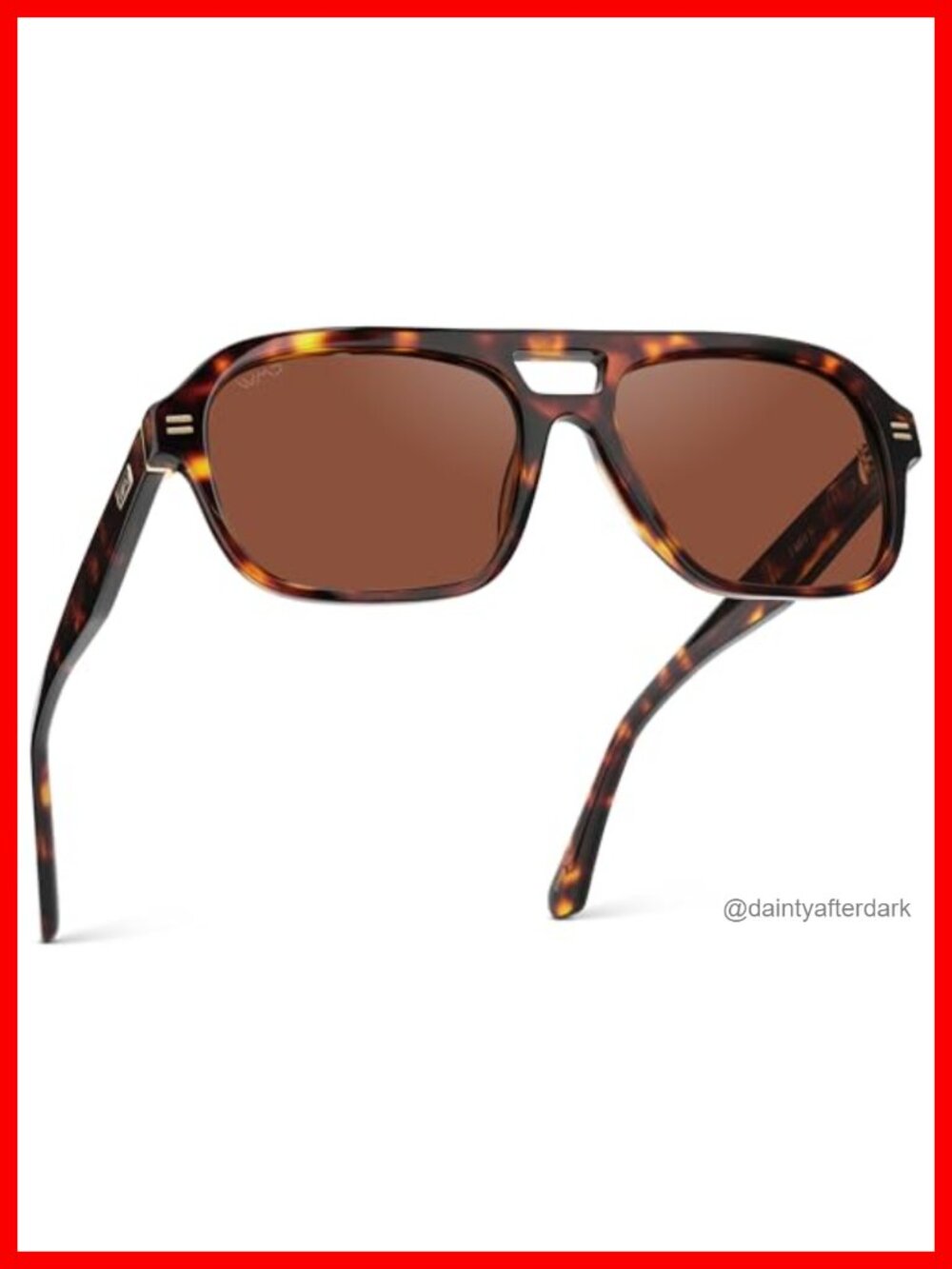 Polarized Aviator Sunglasses Acetate Frame UV Protection Women's Eyewear